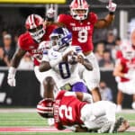 Photos from IU football vs. Northwestern on September 25, 2026 at Memorial Stadium.