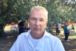 Urban Meyer in Bloomington, Indiana.