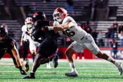 IU football plays at Rutgers.