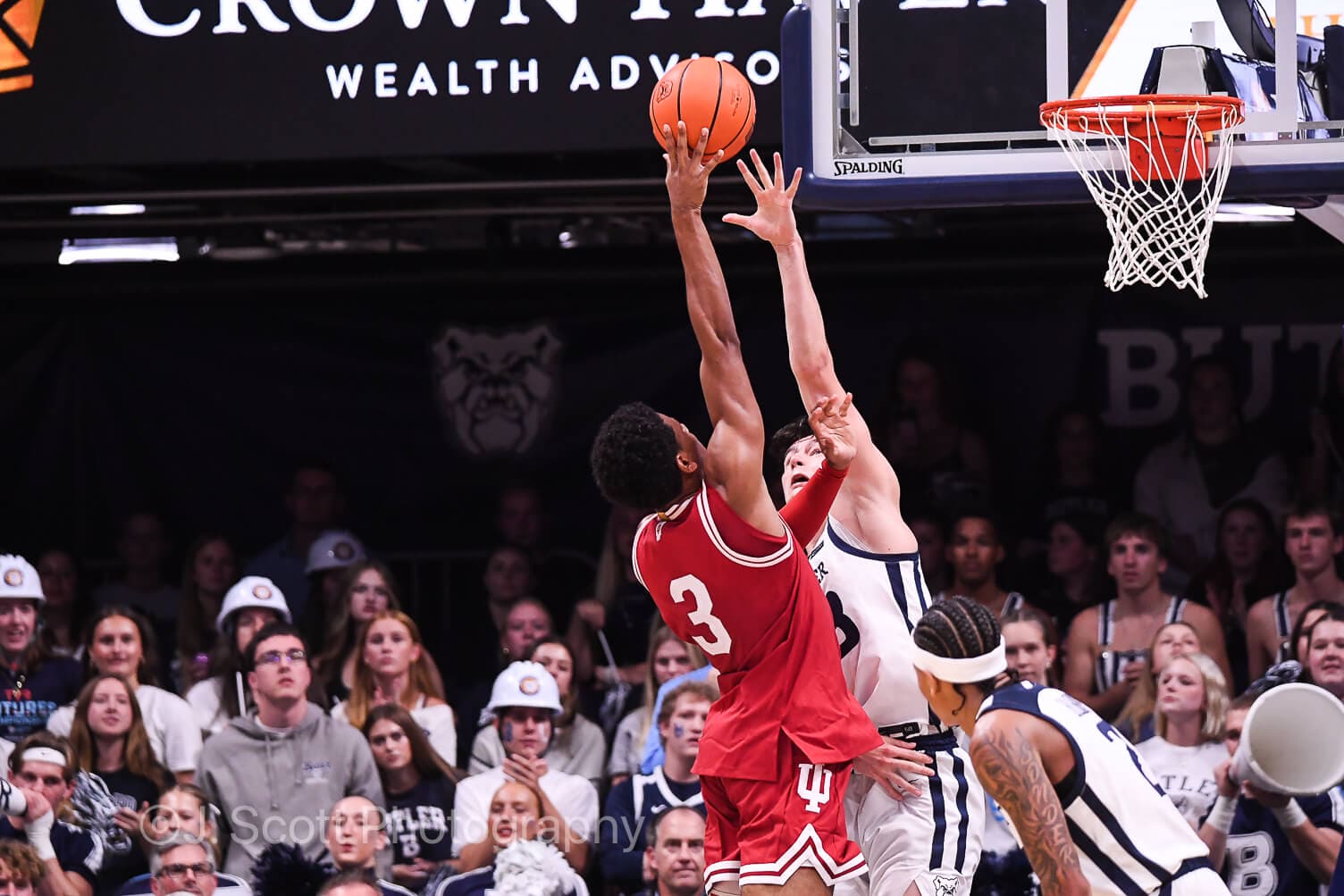 Photos from IU basketball's 96-68 exhibition win at Butler.