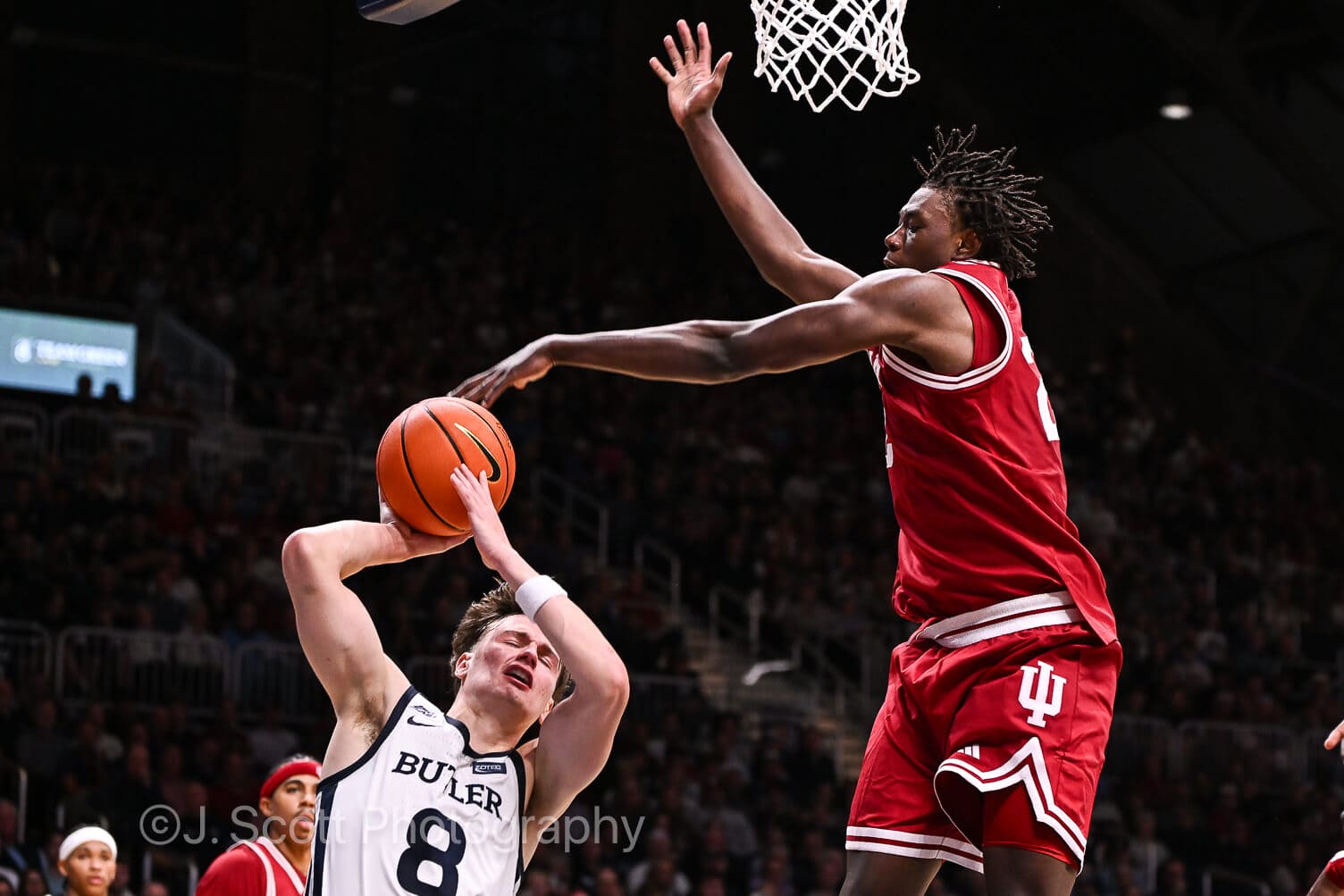 Photos from IU basketball's 96-68 exhibition win at Butler.