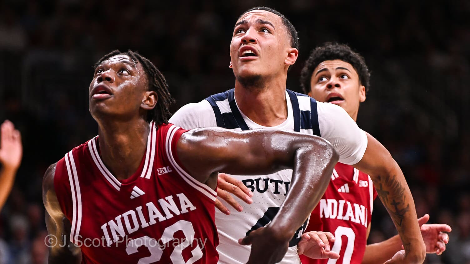 Photos from IU basketball's 96-68 exhibition win at Butler.