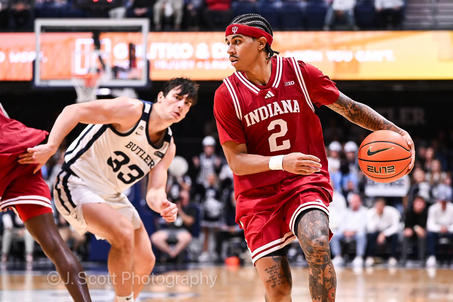 Photos from IU basketball's 96-68 exhibition win at Butler.