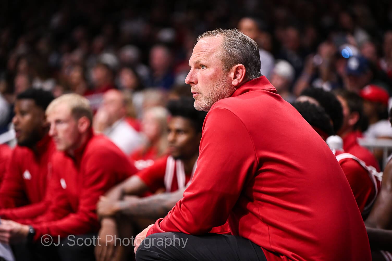 Photos from IU basketball's 96-68 exhibition win at Butler.