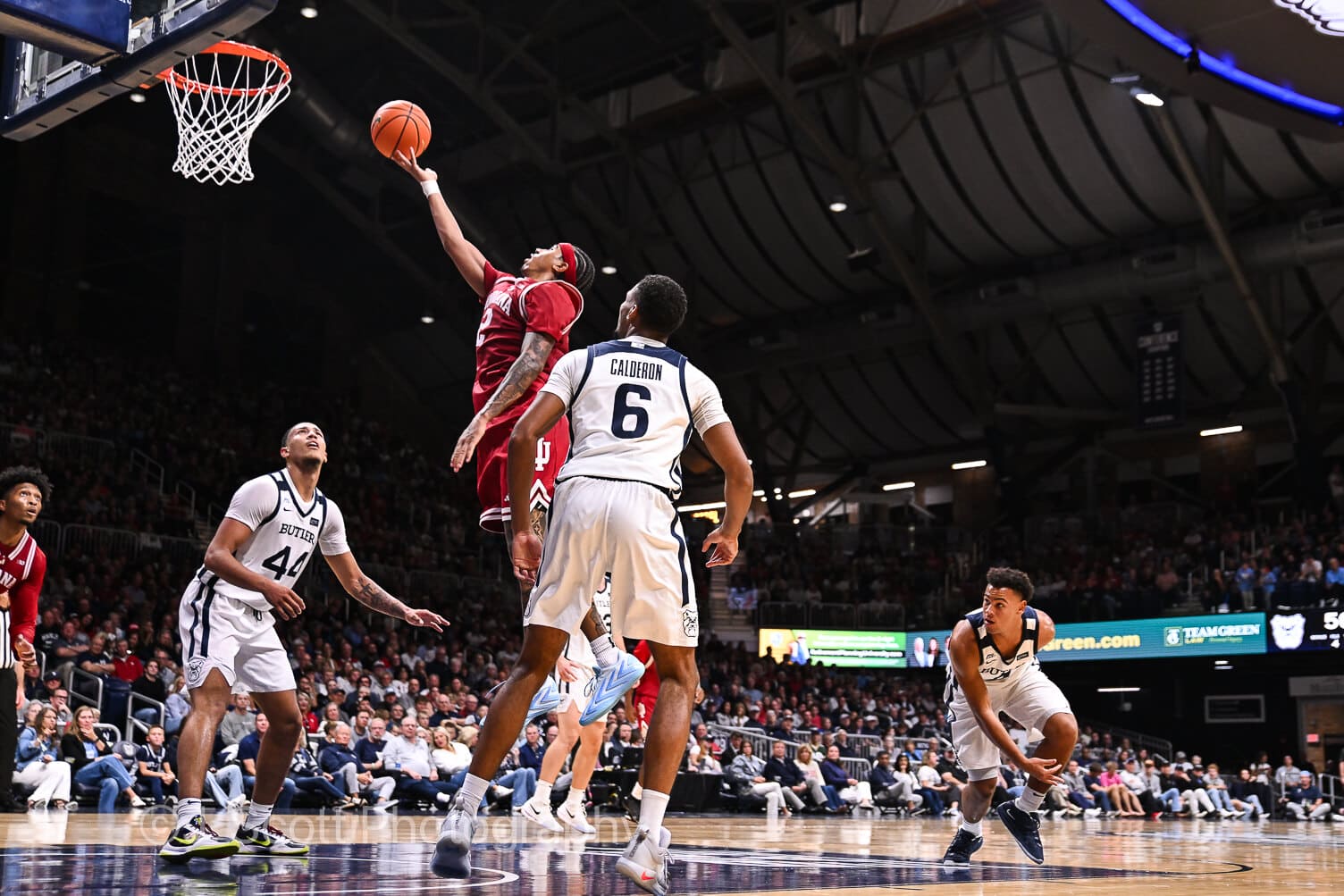 Photos from IU basketball's 96-68 exhibition win at Butler.