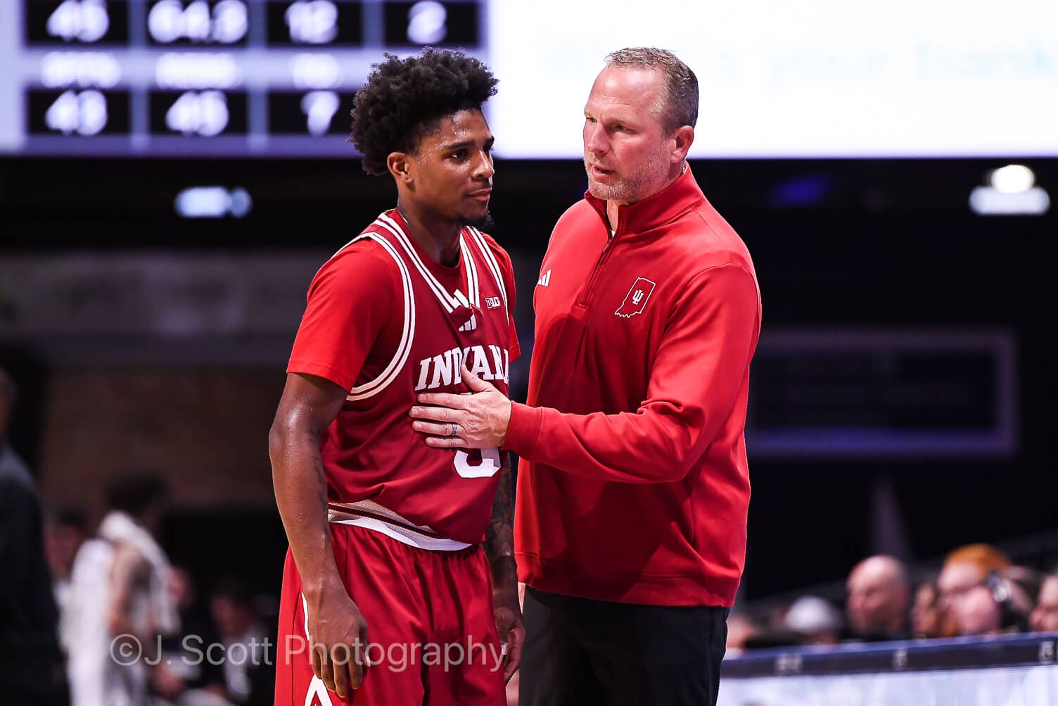 Photos from IU basketball's 96-68 exhibition win at Butler.