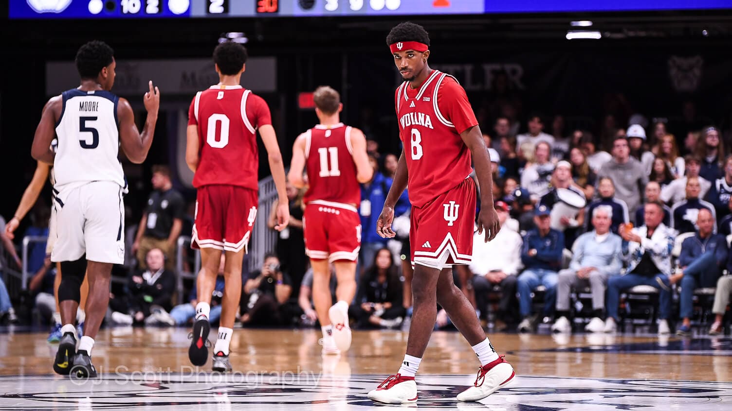 Photos from IU basketball's 96-68 exhibition win at Butler.