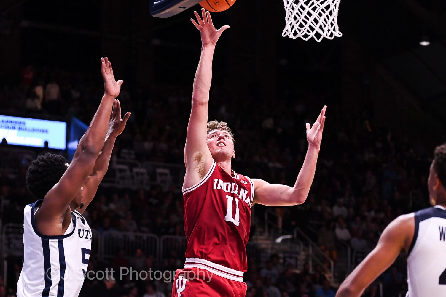 Photos from IU basketball's 96-68 exhibition win at Butler.