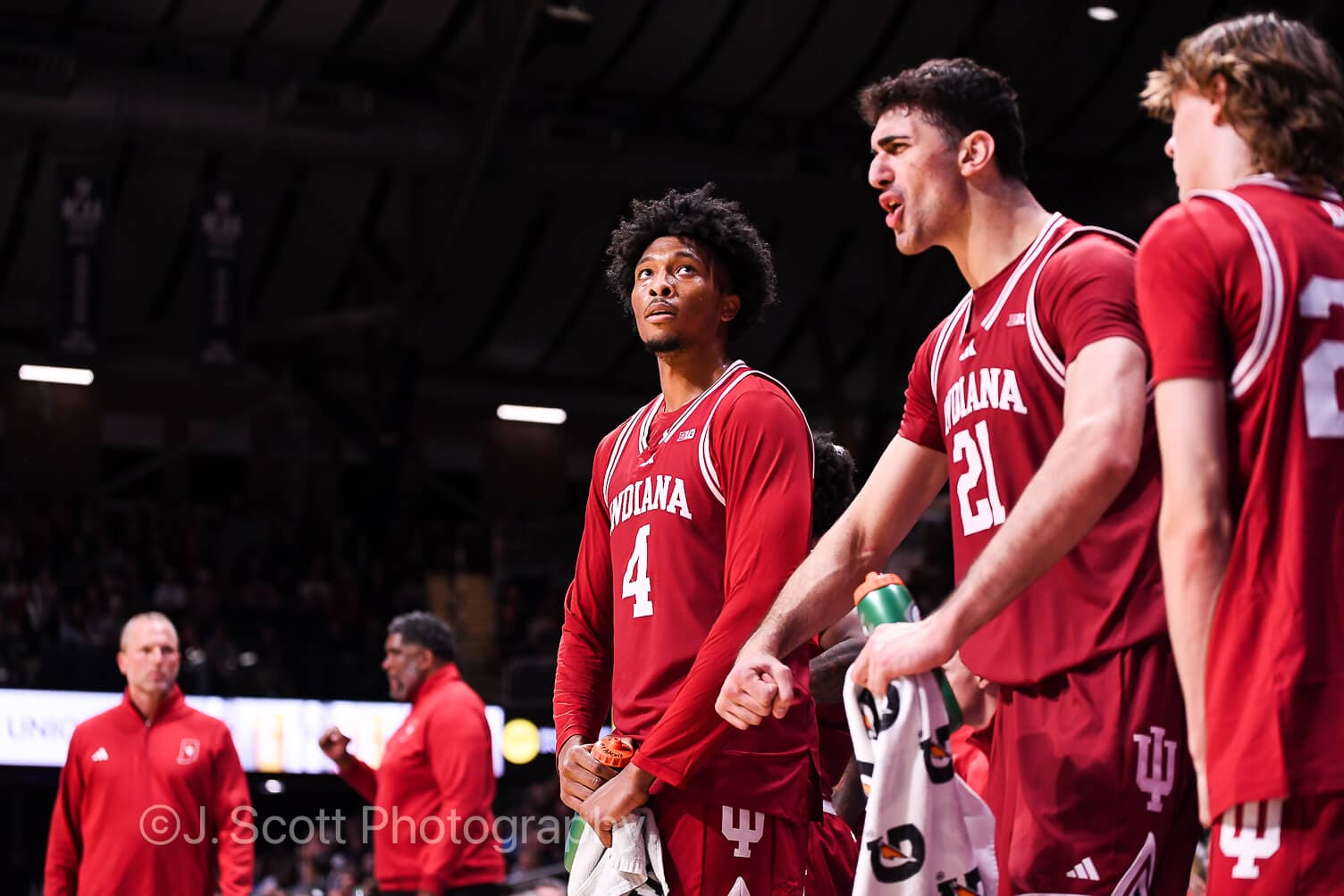 Photos from IU basketball's 96-68 exhibition win at Butler.