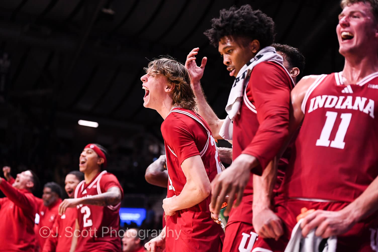 Photos from IU basketball's 96-68 exhibition win at Butler.