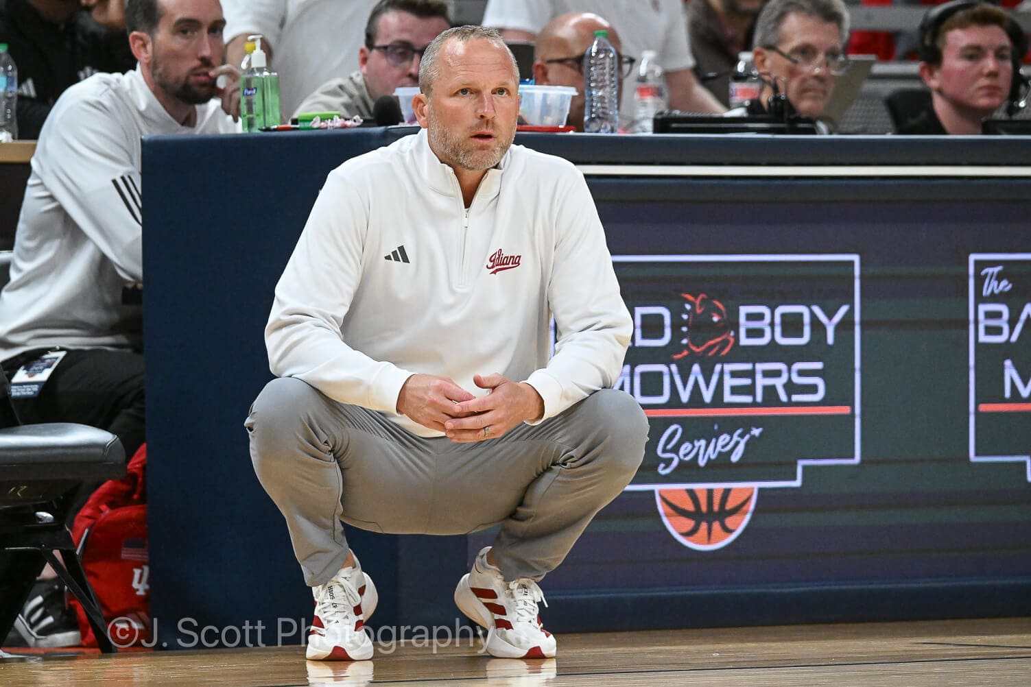Photos from IU basketball's 76-58 exhibition win against North Carolina at Gainbridge Fieldhouse.