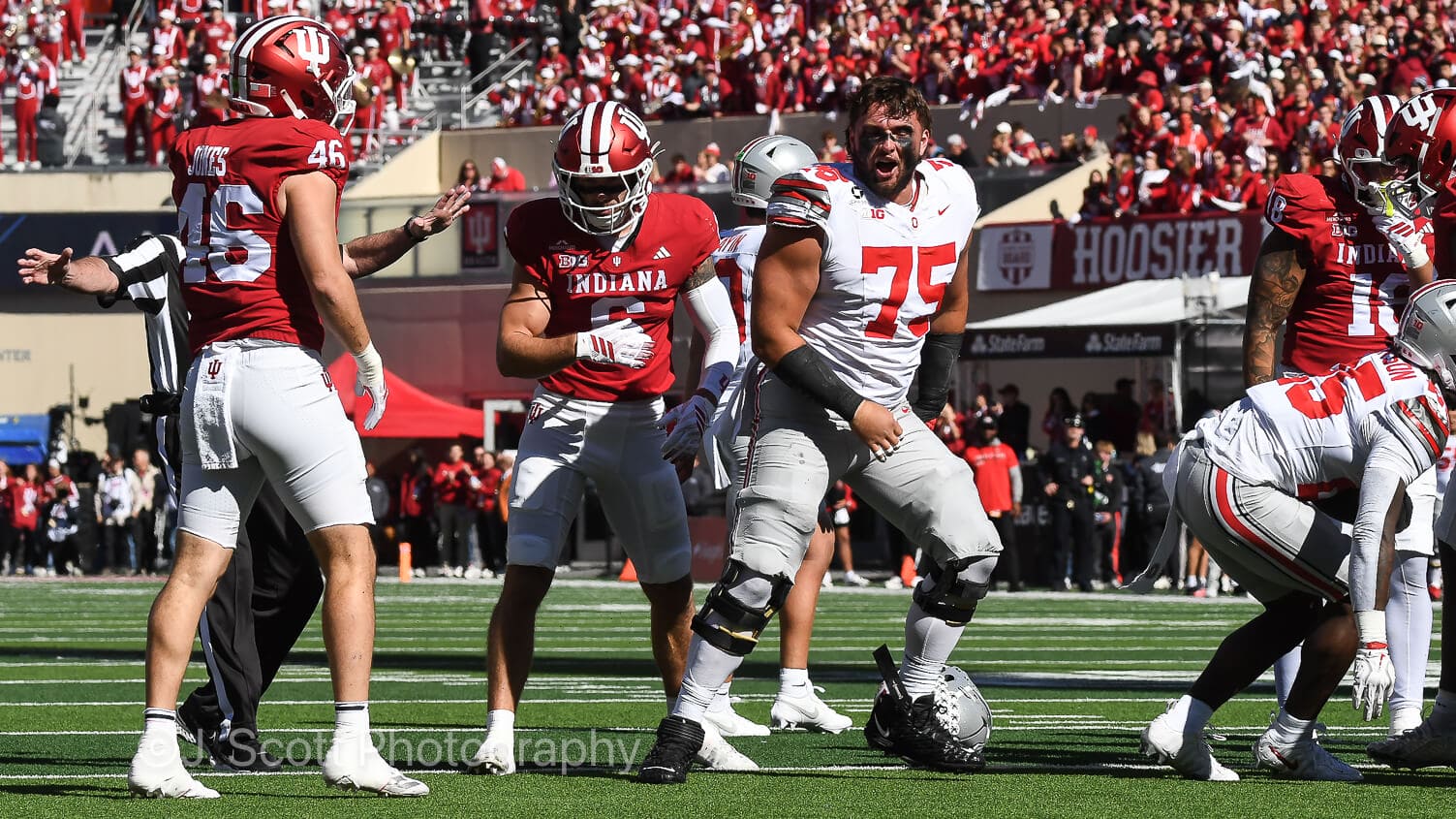 Photos from IU football's 19-15 loss to Ohio State at Memorial Stadium.