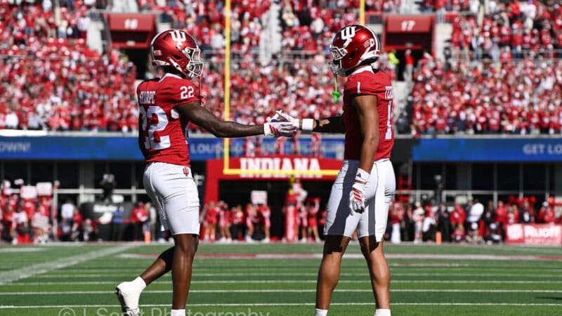 Photos from IU football's 19-15 loss to Ohio State at Memorial Stadium.