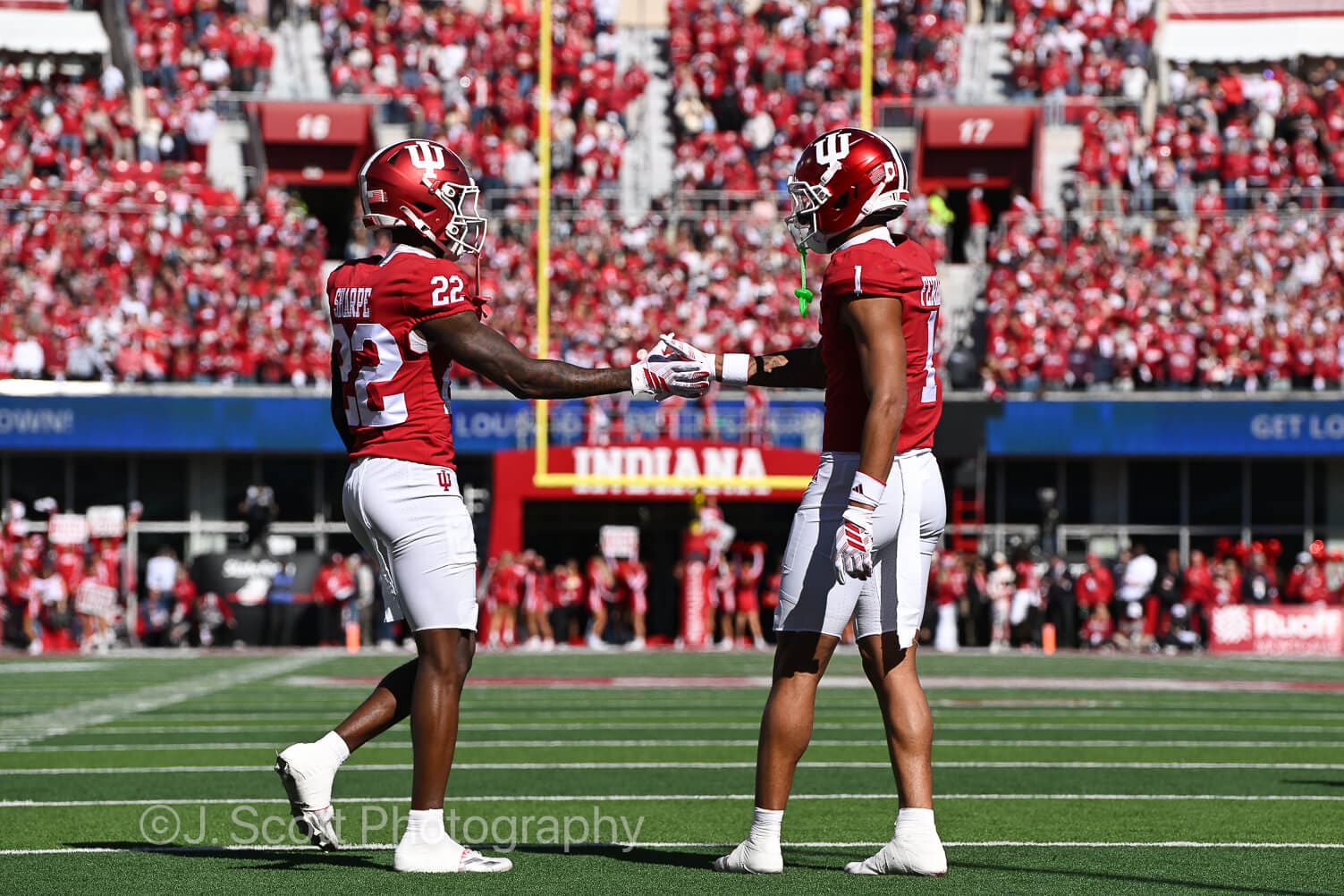 Photos from IU football's 19-15 loss to Ohio State at Memorial Stadium.