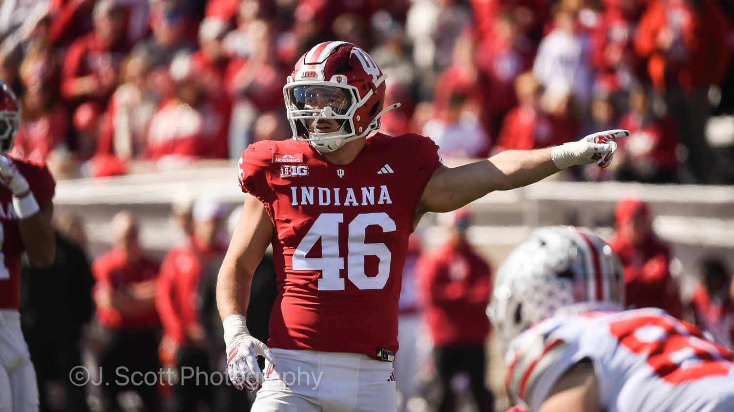 Photos from IU football's 19-15 loss to Ohio State at Memorial Stadium.