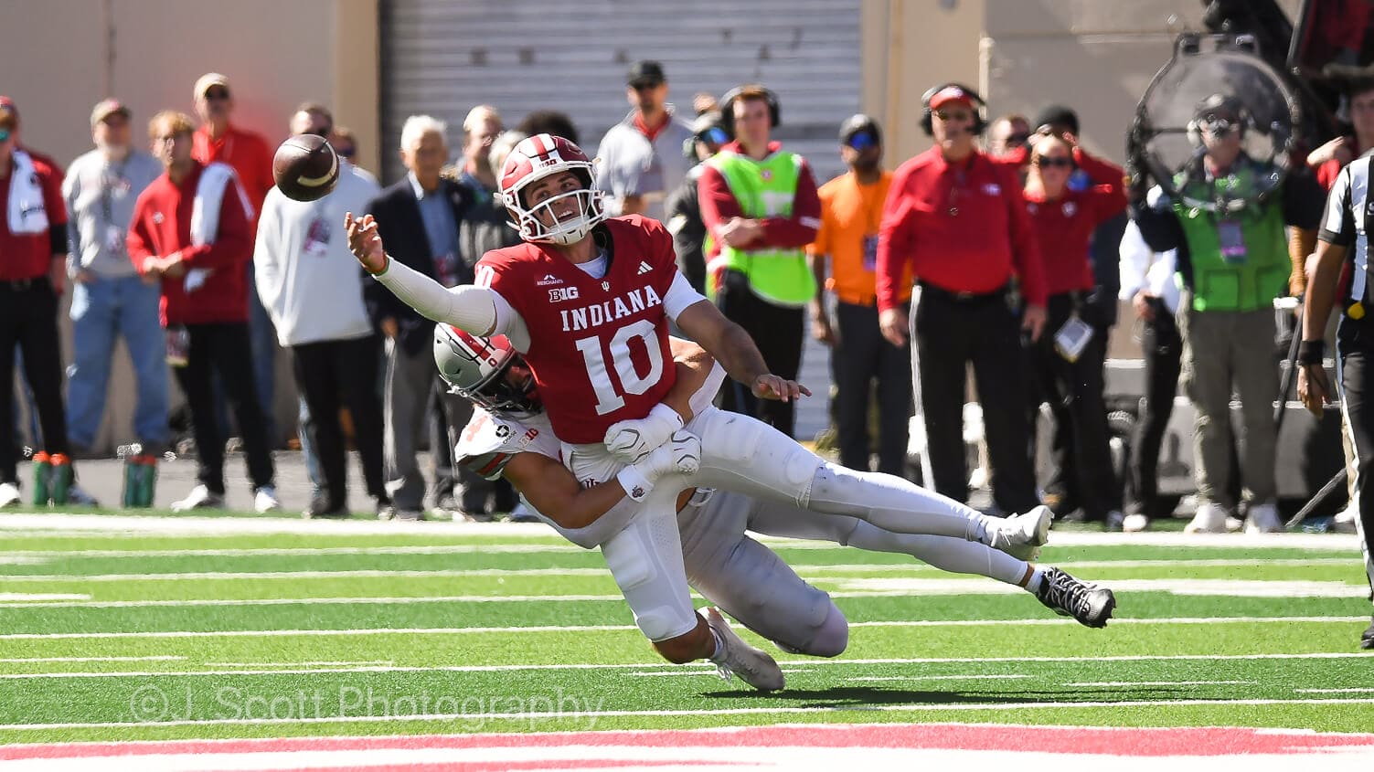 Photos from IU football's 19-15 loss to Ohio State at Memorial Stadium.