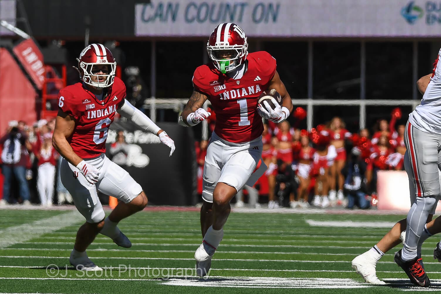 Photos from IU football's 19-15 loss to Ohio State at Memorial Stadium.