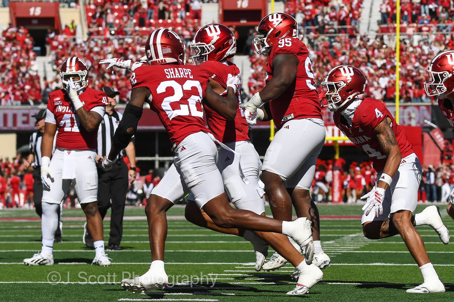Photos from IU football's 19-15 loss to Ohio State at Memorial Stadium.