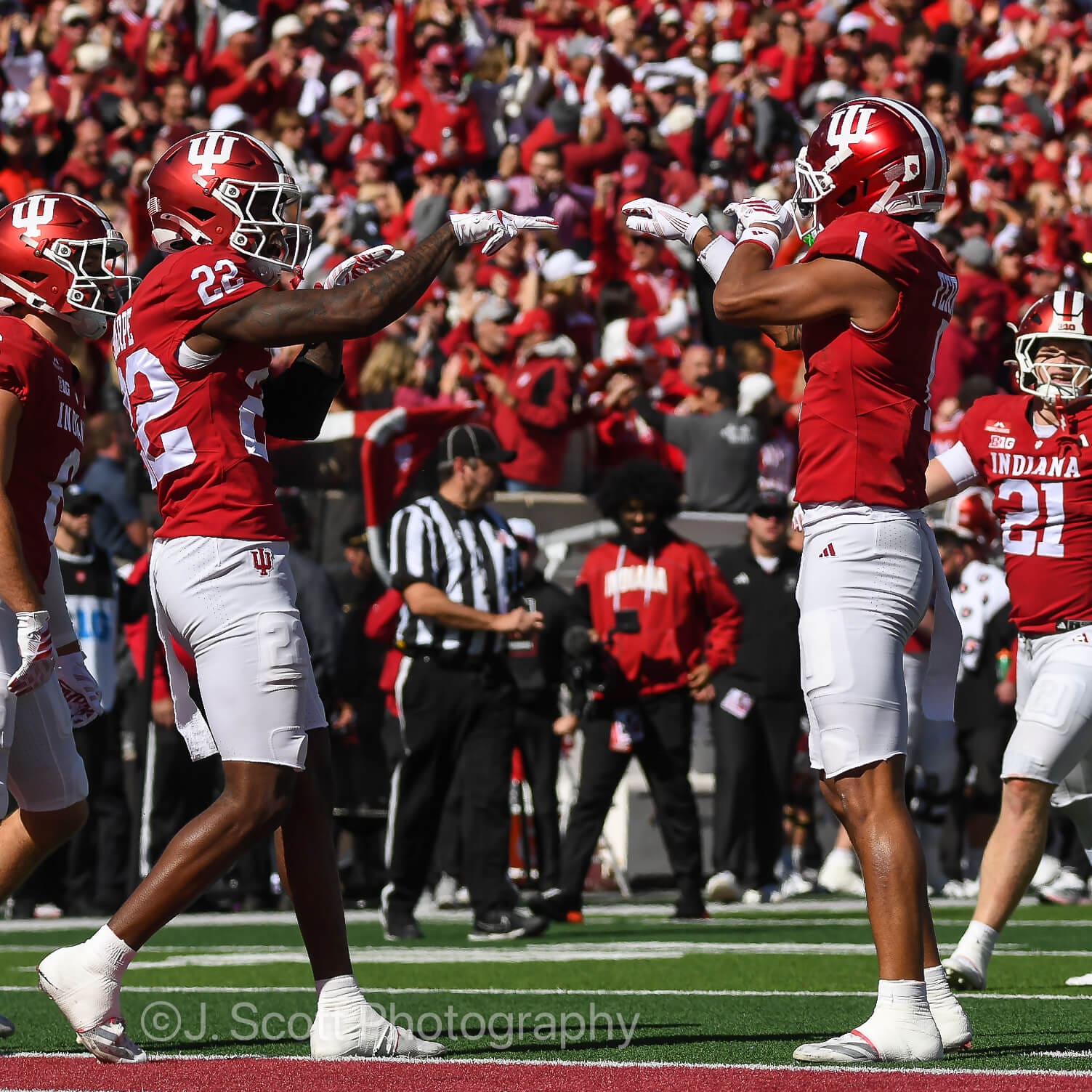Photos from IU football's 19-15 loss to Ohio State at Memorial Stadium.