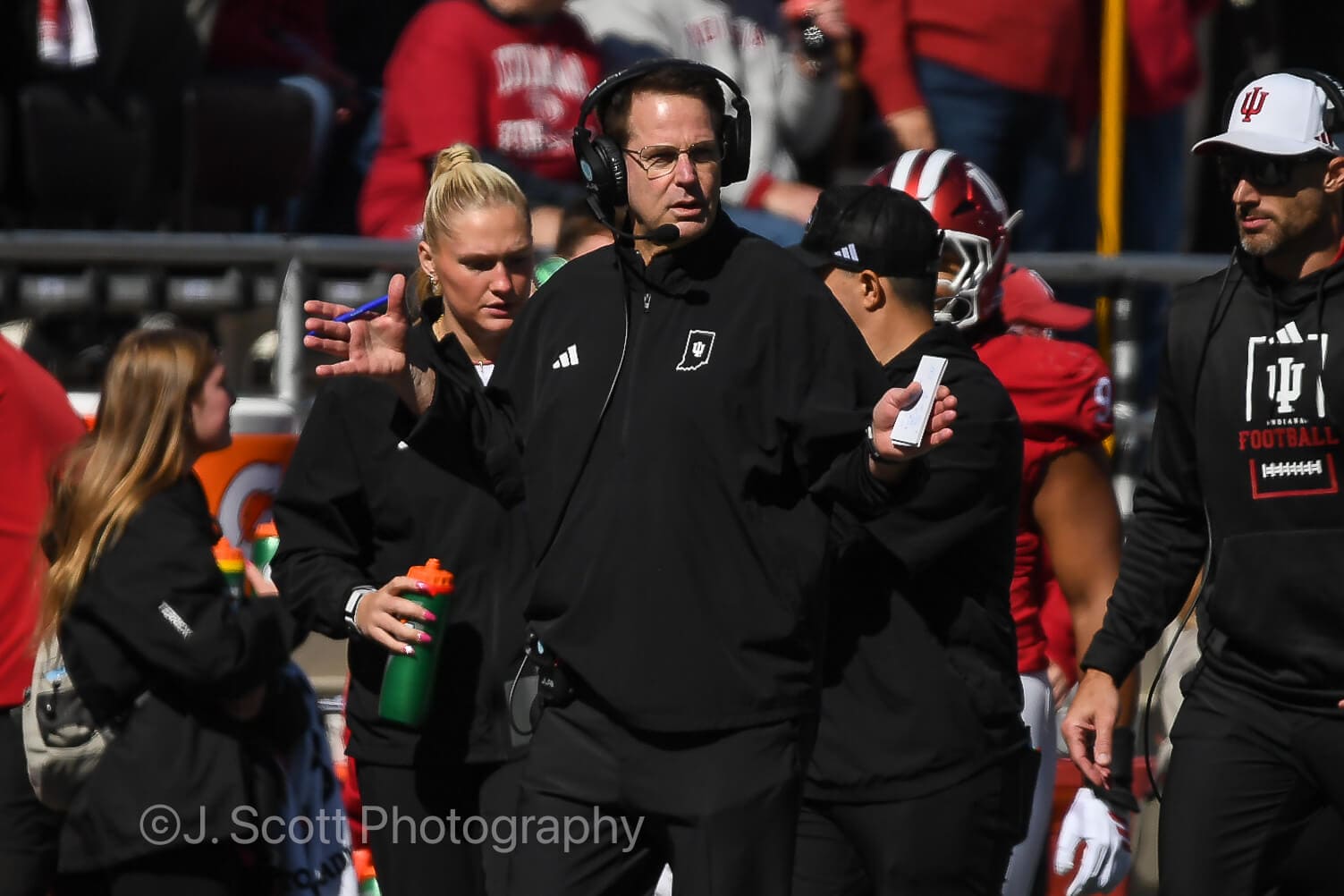 Photos from IU football's 19-15 loss to Ohio State at Memorial Stadium.
