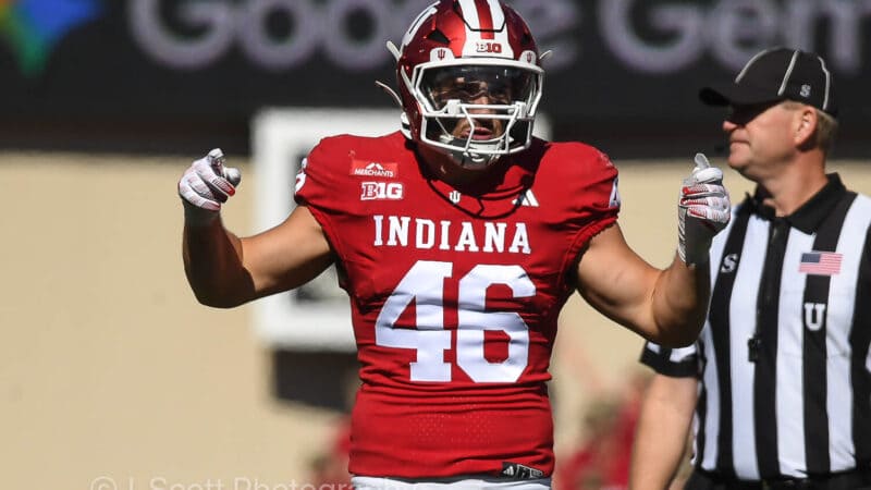 Photos from IU football's 19-15 loss to Ohio State at Memorial Stadium.