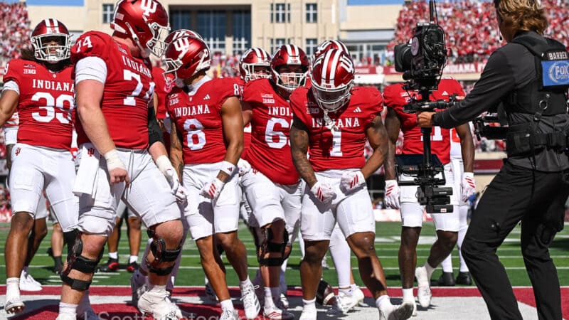 Photos from IU football's 19-15 loss to Ohio State at Memorial Stadium.