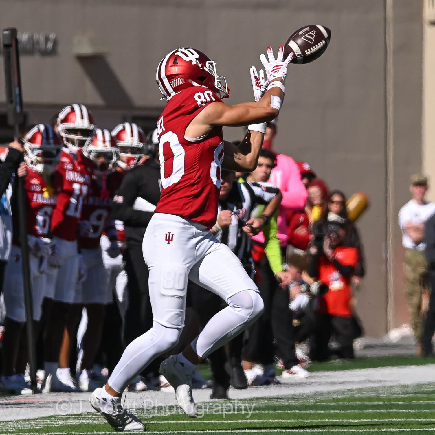 Photos from IU football's 19-15 loss to Ohio State at Memorial Stadium.