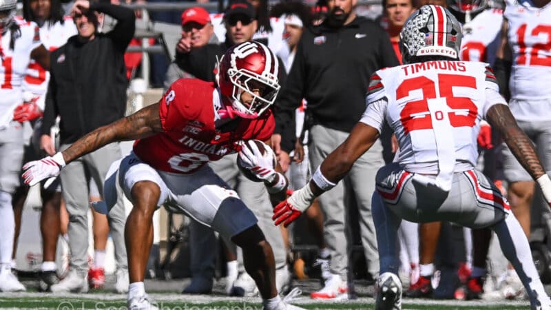 Photos from IU football's 19-15 loss to Ohio State at Memorial Stadium.