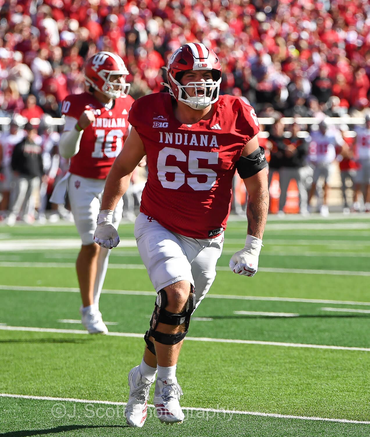 Photos from IU football's 19-15 loss to Ohio State at Memorial Stadium.