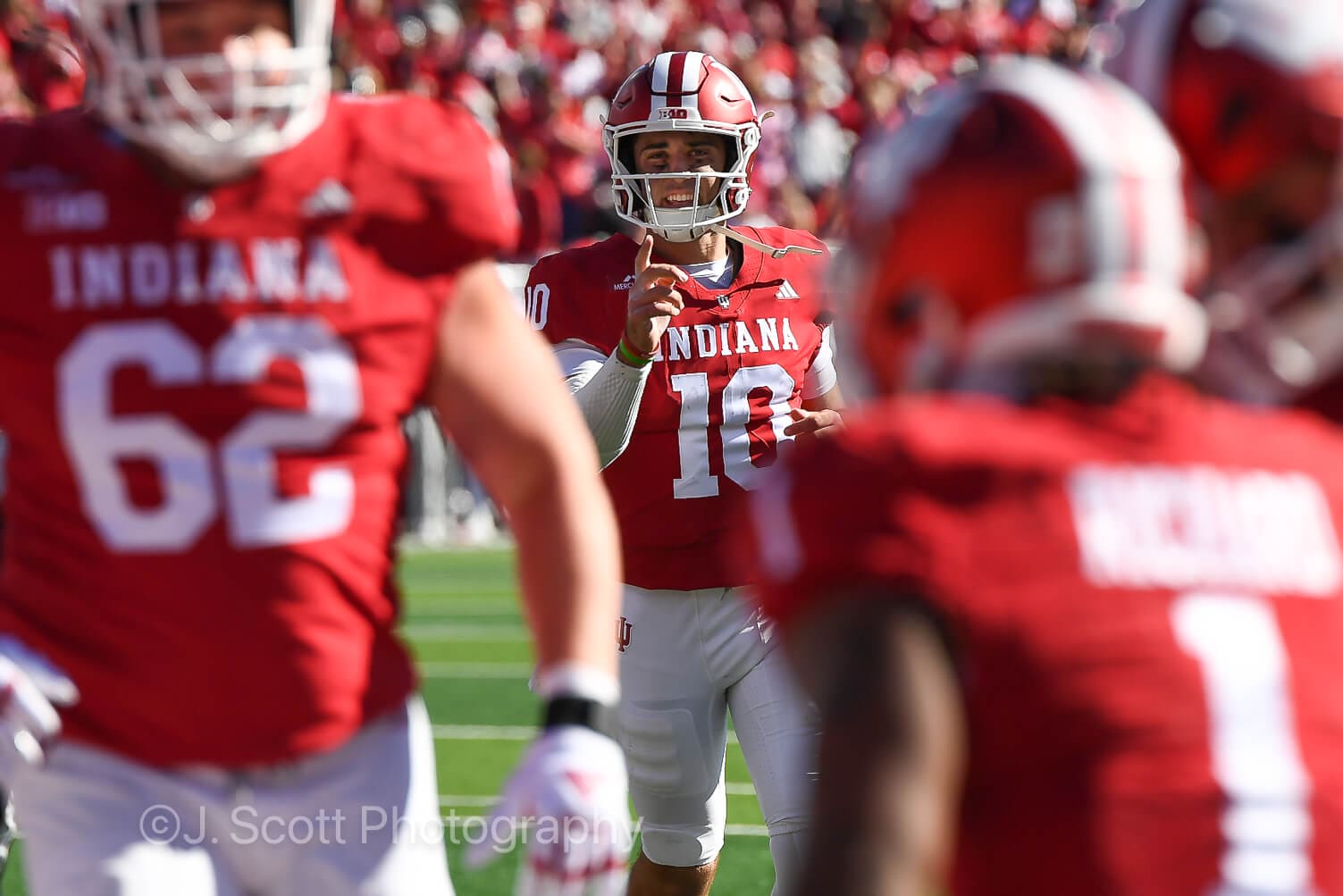 Photos from IU football's 19-15 loss to Ohio State at Memorial Stadium.