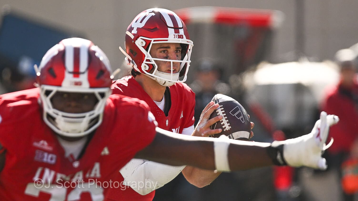 Photos from IU football's 19-15 loss to Ohio State at Memorial Stadium.