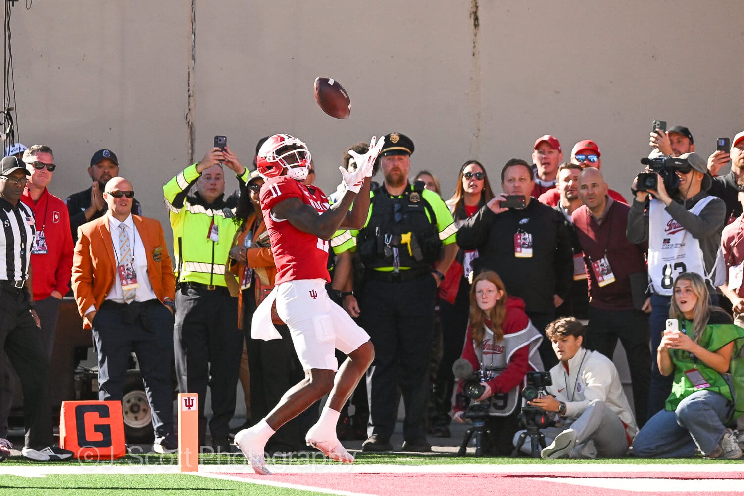 Photos from IU football's 19-15 loss to Ohio State at Memorial Stadium.