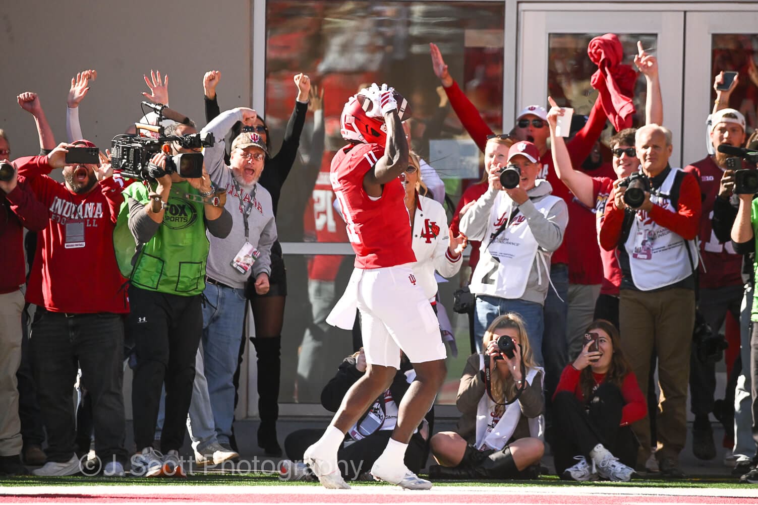 Photos from IU football's 19-15 loss to Ohio State at Memorial Stadium.
