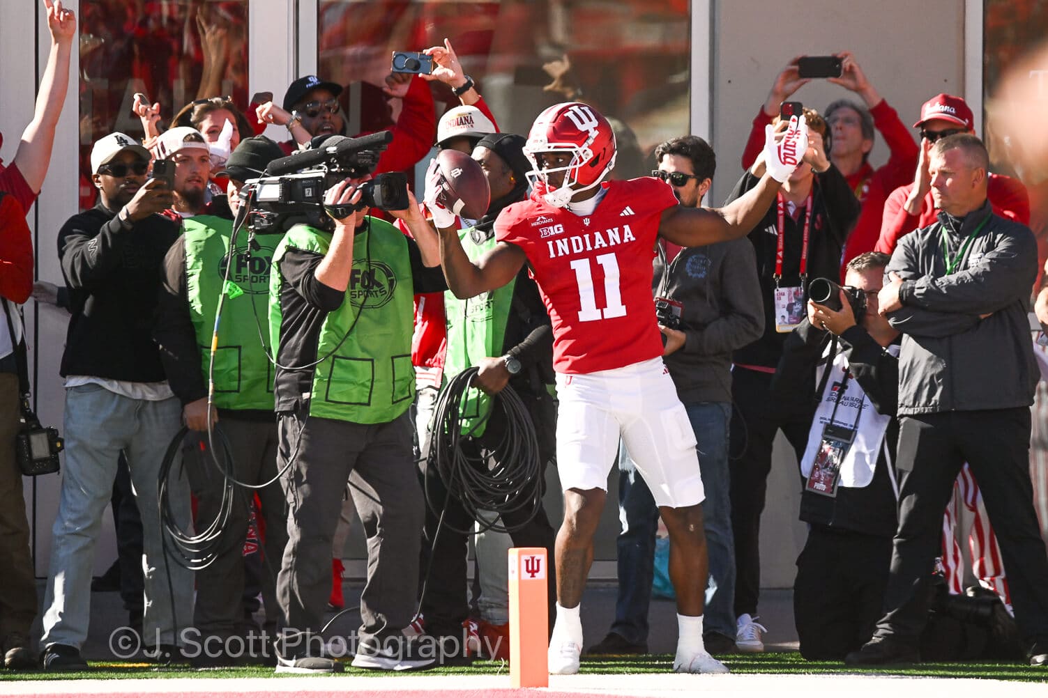 Photos from IU football's 19-15 loss to Ohio State at Memorial Stadium.