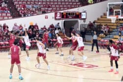 IU basketball's open scrimmage on October 2, 2026.
